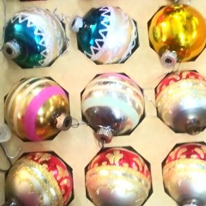 Rare Vintage Shiny Brite Ornaments